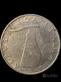 5 Lire Delfino 1956- RARA (R)