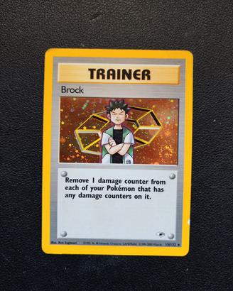 Brock Holo - Carte Pokemon Set Gym Heroes 