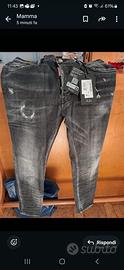 2 Jeans dsquared uomo nuovi 46 slim blu e nero