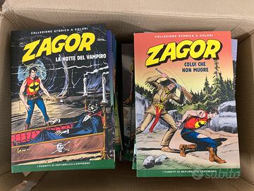 Fumetti ZAGOR - Collezione storica a colori 1-108