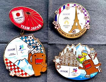 Spille NHK tv e Team Japan Olimpiadi 2024-26  pin