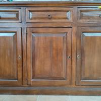 credenza di noce