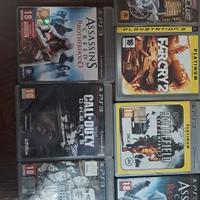 vari giochi per varie console