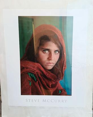 Stampa - Poster Ragazza Afgana - Steve McCurry