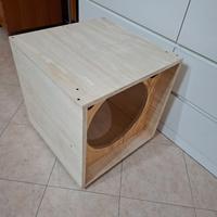 Box subwoofer 38 15