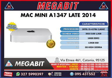 MAC MINI A1347 LATE 2014 i5 2,60ghz Usato