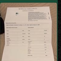 Anello in oro bianco con pietre Marco Visconti