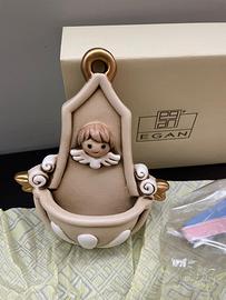 Piccola acquasantiera Egan in ceramica