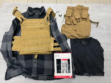 JPC + back panel map under armour softair