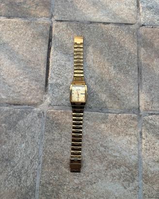 Orologio HMT Swarna Quartz AGGL-01 Dorato