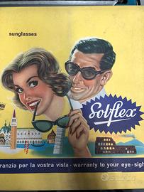 SCATOLA SOLFLEX OCCHIALI VINTAGE 12 PEZZI NUOVI