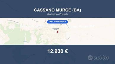 Immobile in asta di 33 m² a Cassano delle Murge