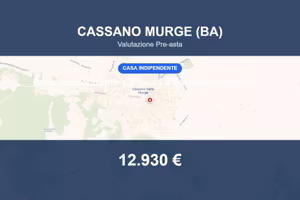 Immobile in asta di 33 m² a Cassano delle Murge