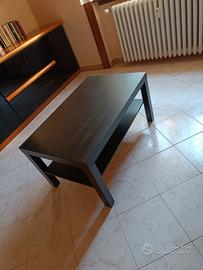 Tavolino Ikea marrone-nero wenge'