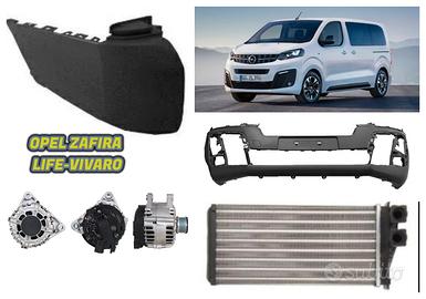 OPEL ZAFIRA Life paraurti cofano musata fanale 19-