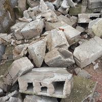 Macerie blocchi cemento