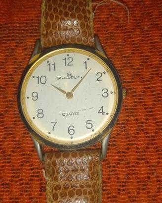 OROLOGIO UOMO RADIUS QUATZ WATCH - VINTAGE RETRÒ