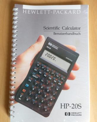 Manuale Utente in Tedesco Calcolatrice HP-20S