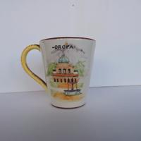 Tazza raffigurante il Santuario di Oropa