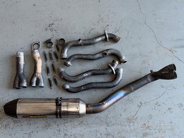 AKRAPOVIC TITANIO COMPLETO SUZUKI GSXR 1000 K8