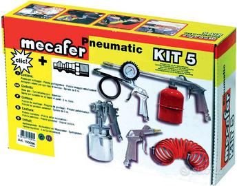 Mecafer Set Attrezzi pneumatici, 5 pz Metà Prezzo