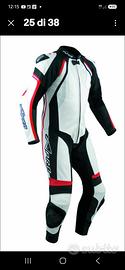 tuta moto pelle TG 58