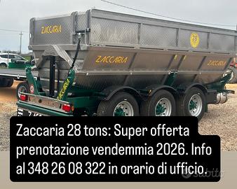 Zaccaria vasca uva Zam 120-140 160-200-240-270