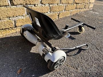 Hoverkart Yabbay + hoverboard set completo
