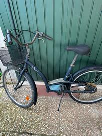 Biciletta btwin donna con cestino