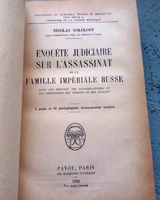 ...L'assassinat de la famille imperiale russe...