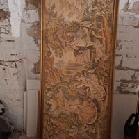 Arazzo vintage stile Aubusson/Gobelin 165×73,5 cm