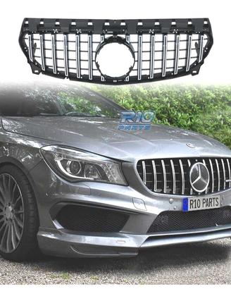 GRIGLIA MERCEDES LOOK AMG GT CLA C117 16-18 NERO C