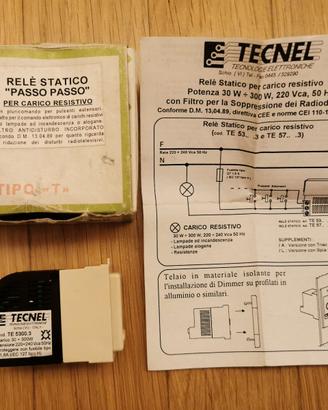 TECNEL 5300.3 - RELE' STATICO PASSO.PASSO