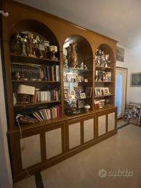 Mobile per soggiorno con vetro