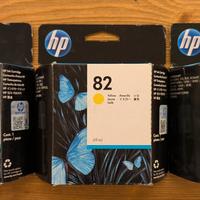 Cartucce plotter HP 82 ciano magenta giallo