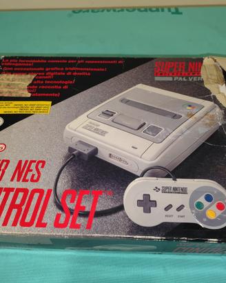 NINTENDO SNES SUPER NINTENDO CONTROL SET VINTAGE