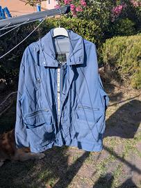 Giacca antivento stormy Sea blu avio
