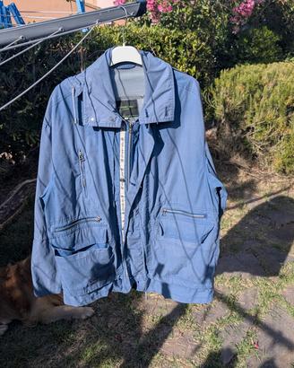 Giacca antivento stormy Sea blu avio