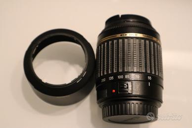 Obiettivo Tamron 55-200 A15 per Canon