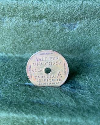 gettone tramvie 1920