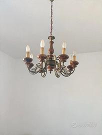lampadario vintage