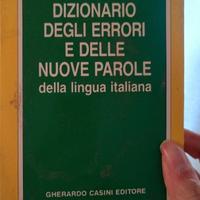 dizionario degli errori e delle nuove parole