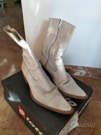 Stivaletti vintage donna pelle n 40 artigianali