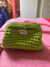 Borsa clatch verde