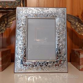Cornice Portafoto in Argento foto cm 10x15 barocca