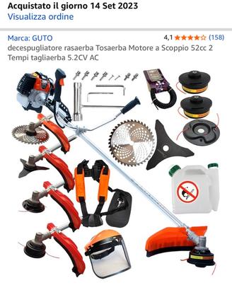 Decespugliatore Nuovo mai usato