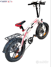 Fat-Bike Ste bike Tnt 15 250W 36V 10Ah bianca