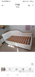 Letto singolo con estraibile