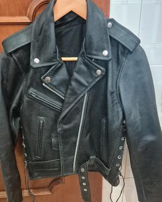 Giacca pelle donna M