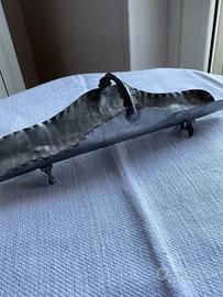 Porta grissini in peltro vintage IMPERIAL CASA